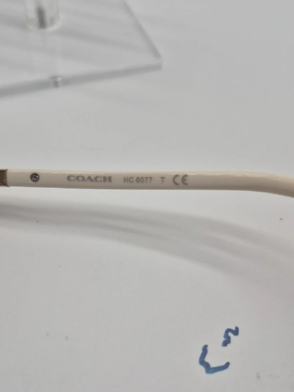 Coach rectangular glasses